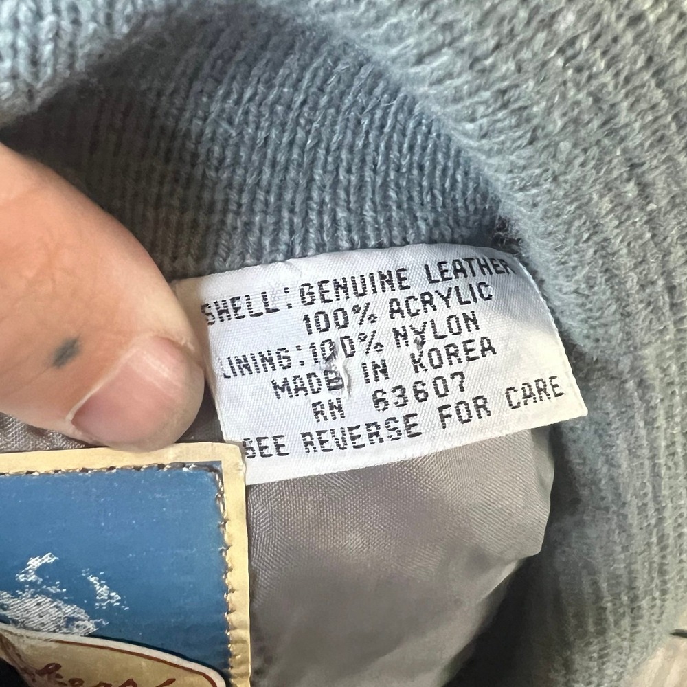 Maker's Choice Suede Leather/Knit Jacket‎ Vintage 70's - Picture 9 of 9